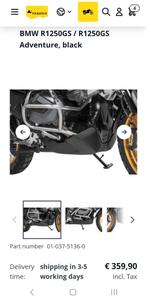 Touratech Engine protector RALLYE for BMW R1250GS, Motoren, Ophalen of Verzenden, Gebruikt
