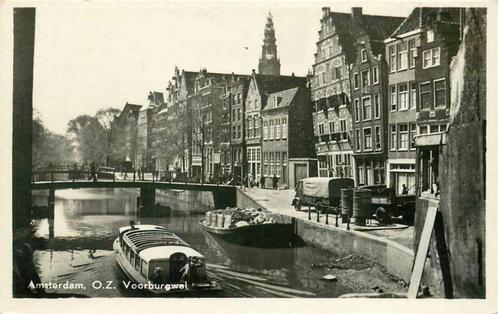 (377-339-033) Amsterdam OZ Voorburgwal, Verzamelen, Ansichtkaarten | Nederland, Noord-Holland, Verzenden