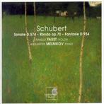 SCHUBERT Sonate d574 CD FAUST MELNIKOV HM, Ophalen of Verzenden, Romantiek, Gebruikt, Kamermuziek