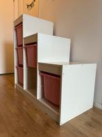 IKEA Trofast kast met 6 roze bakken, Ophalen, Kunststof, Zo goed als nieuw, Minder dan 150 cm
