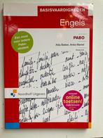 Engels Basisvaardigheden PABO - Alda Bakker, Boeken, Ophalen of Verzenden, Alpha, Gelezen, HBO