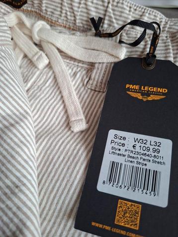 PME LEGEND Liftmaster linnen broek W32 L32  beschikbaar voor biedingen