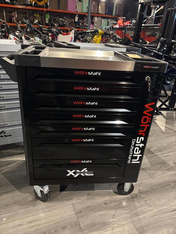 Nieuw Wöhrstahl Autogereedschap Gereedschapswagen 7/7 Gevuld, Auto diversen, Autogereedschap, Nieuw, Ophalen of Verzenden