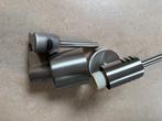 hansgrohe toiletset stainless steel, Ophalen of Verzenden, Douche