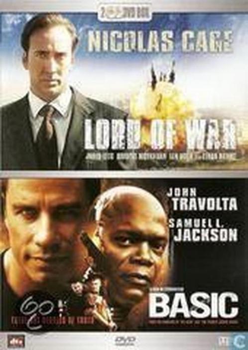 Basic / Lord Of The War (2 DVD set) Nieuw & Seal, Cd's en Dvd's, Dvd's | Thrillers en Misdaad, Nieuw in verpakking, Actiethriller