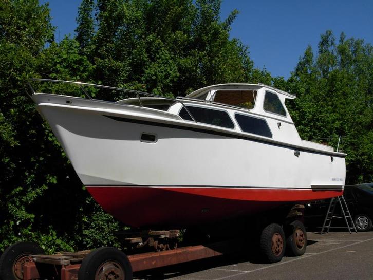 Boarncruiser 840 DL, Watersport en Boten, Motorboten en Motorjachten, Gebruikt, Staal, 6 tot 9 meter, Diesel, Binnenboordmotor