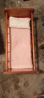 Retro poppenbed met dekentjes, Ophalen, Gebruikt, Babypop