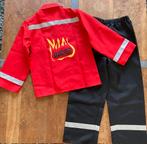 Verkleed pak brandweer, Kinderen en Baby's, Carnavalskleding en Verkleedspullen, Ophalen of Verzenden, Nieuw, 110 t/m 116, Jongen of Meisje