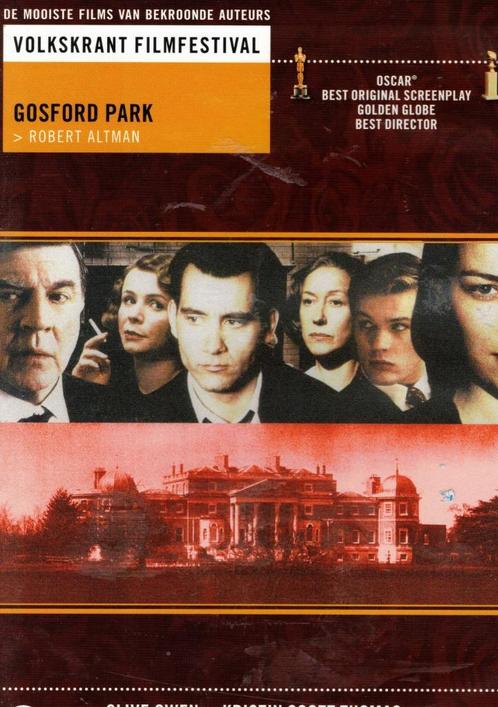 Gosford Park - Robert Altman, Cd's en Dvd's, Dvd's | Filmhuis, Zo goed als nieuw, Overige gebieden, Alle leeftijden, Ophalen of Verzenden
