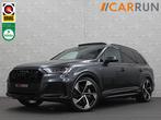 Audi Q7 TFSI e 381PK S-Line | 360 Camera | RS-Leder | Laser-, Gebruikt, Zwart, Met garantie (alle), Bedrijf