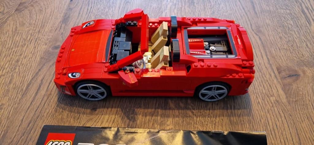 Lego 8671 Ferrari F430 Spider, Kinderen en Baby's, Speelgoed | Duplo en Lego, Ophalen of Verzenden, Zo goed als nieuw, Complete set