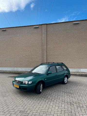 Toyota Corolla 1.6 WGN Linea Terra 2001 Groen beschikbaar voor biedingen