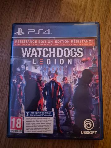 Watch Dogs Legion PS4 - Resistance Edition beschikbaar voor biedingen