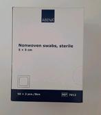 Doosje nonwoven swabs 5x5 cm per stuk verpakt steriel, Ophalen of Verzenden, Nieuw, Overige typen
