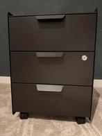 Ikea Trotten Ladeblok Zwart - Bureaukast, Huis en Inrichting, Ophalen, Minder dan 50 cm, Nieuw, Minder dan 100 cm