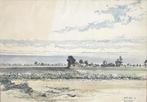 551. Pen/aquarel Harold Kleyn, “Bourtange”, 1976
