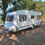 Knaus Sudwind 500, Voortent+Luifel z.g.a.n., Bovag 25, Mover, Caravans en Kamperen, Omvormbare zithoek, Rondzit, Schokbreker, 5 tot 6 meter