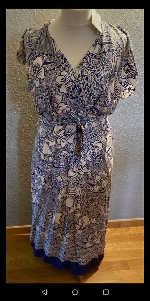 Amélie & Amélie zomerjurk luchtig jurkje blauw wit zomer L, Kleding | Dames, Jurken, Nieuw, Maat 42/44 (L), Blauw, Knielengte