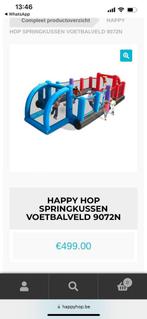 Happy Hop Springkussen Voetbalveld 9072N, Ophalen, Nieuw
