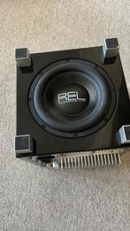 REL T5 Subwoofer - Krachtige Bass, Subwoofer, Zo goed als nieuw, 120 watt of meer, Ophalen