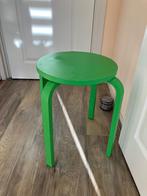 Kruk IKEA groen, Huis en Inrichting, Krukjes, Ophalen, Zo goed als nieuw, Hout