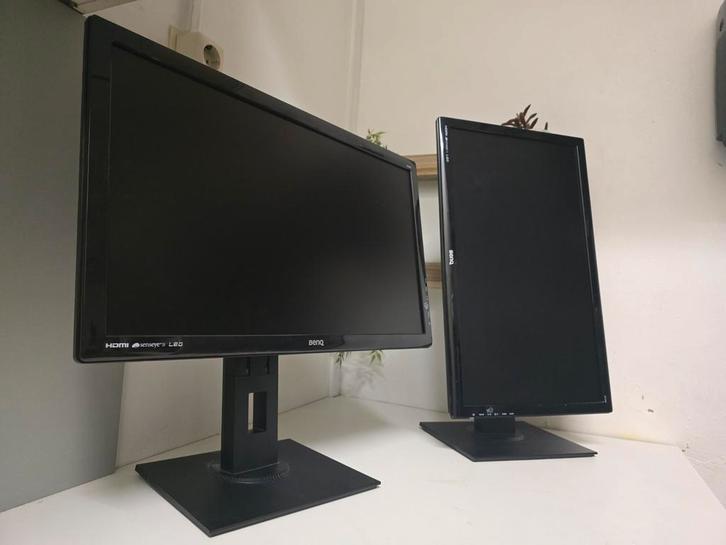BenQ 24 inch monitor met HDMi & speakers + verstelbare voet!, Computers en Software, Monitoren, Zo goed als nieuw, 60 Hz of minder