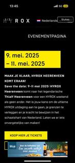 Hyrox Heerenveen open men zaterdag, Tickets en Kaartjes, Eén persoon