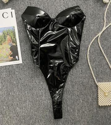 Zwarte bodysuit / dames vrouwen pakje lingerie bodycon beschikbaar voor biedingen