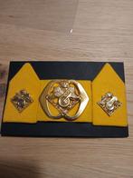 Kraagspiegels en baretembleem: Bevo en transport, Verzamelen, Ophalen of Verzenden, Landmacht, Nederland, Embleem of Badge