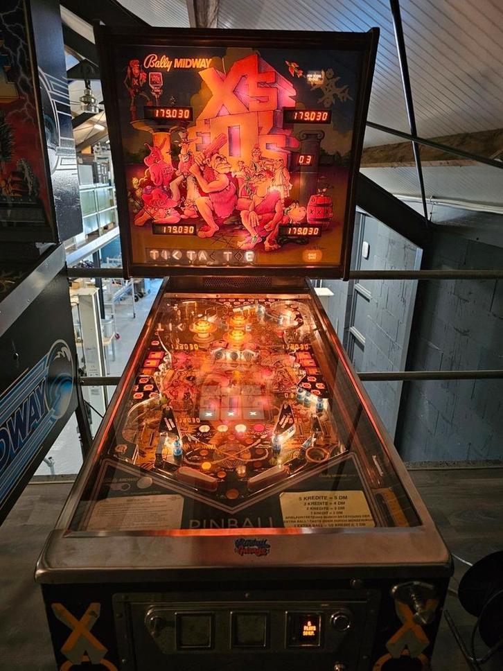 Bally Midway X and O's Flipperkast, Verzamelen, Automaten | Flipperkasten, Gebruikt, Elektronisch, Flipperkast, Bally, Ophalen