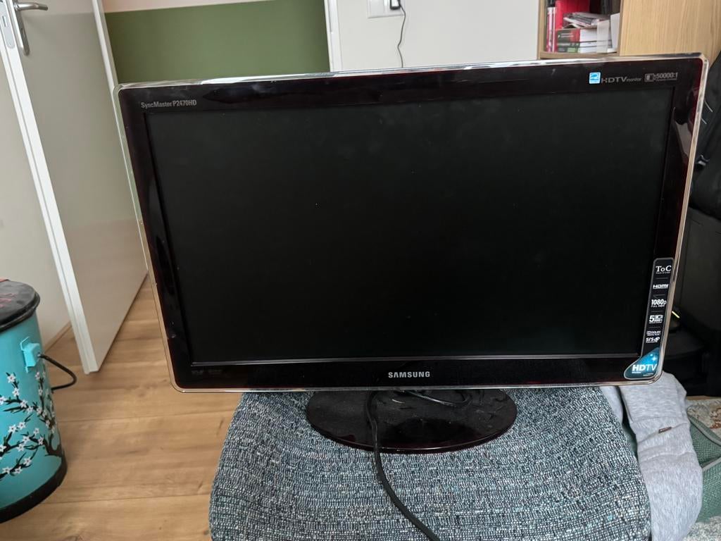 Samsung 24 inch Full HD TV/Monitor, Audio, Tv en Foto, Televisies, Ophalen, Gebruikt, 50 Hz, LCD
