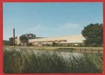 Goor - Twente kanaal (schoorsteen, auto's) - 1976 - Ong., Ophalen of Verzenden, 1960 tot 1980, Ongelopen, Overijssel