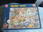Jan van Haasteren puzzel de storm 1500 stuks, Ophalen of Verzenden, Zo goed als nieuw
