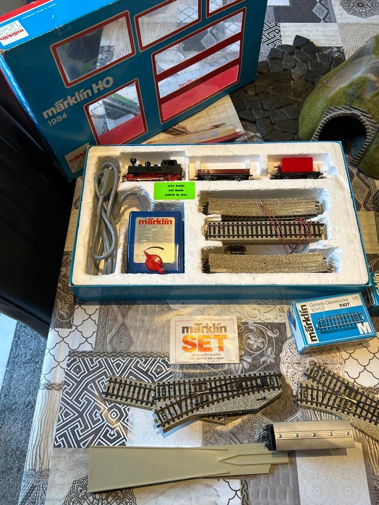 Märklin HO Treinset uit 1984 - Compleet!, Wisselstroom, Ophalen of Verzenden, Analoog, Märklin