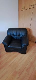 Mooie zwarte fauteuil, Ophalen, Zo goed als nieuw, Overige materialen