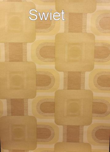 7646 Origineel uniek vintage oud behang wallpaper swiet beschikbaar voor biedingen