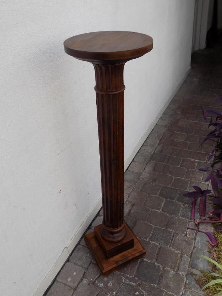 Art deco zuil piedestal standaard plantentafel sokkel vintag, Huis en Inrichting, Woonaccessoires | Overige, Gebruikt, Ophalen