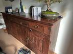 (Mahonie) Houten Dressoir met deuren en lades, Huis en Inrichting, Ophalen, Gebruikt, 150 tot 200 cm, Met lade(s)