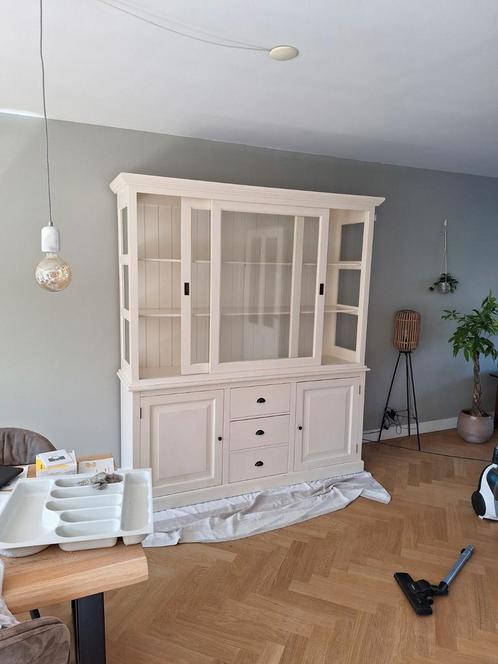 Buffetkast (op maat gemaakt), Huis en Inrichting, Kasten | Buffetkasten, Gebruikt, 200 cm of meer, 25 tot 50 cm, Glas, Ophalen