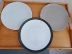 Vintage melamine dineer borden 3 stuks € 5,00, Huis en Inrichting, Keuken | Servies, Overige materialen, Ophalen of Verzenden