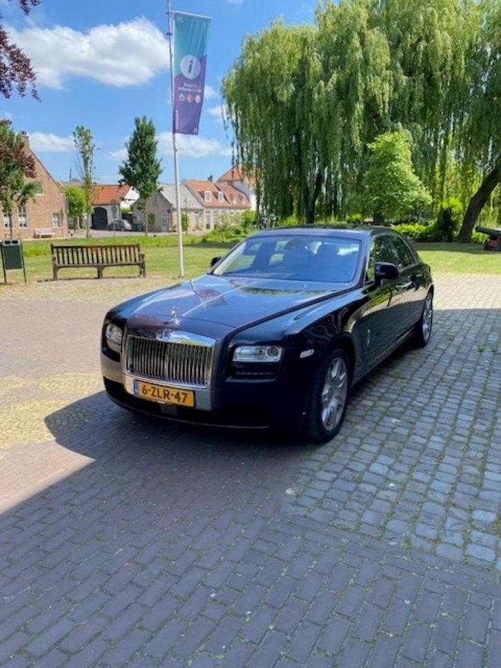 Rolls Royce Trouwauto, Diensten en Vakmensen, Verhuur | Auto en Motor, Trouwauto, Met chauffeur