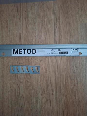 Ikea Metod ophangrail 164cm - afbeelding 3