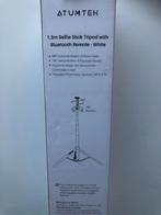 Atumtek selfie stick tripod standaard wit, Ophalen of Verzenden, Nieuw, Minder dan 150 cm, Driepoot