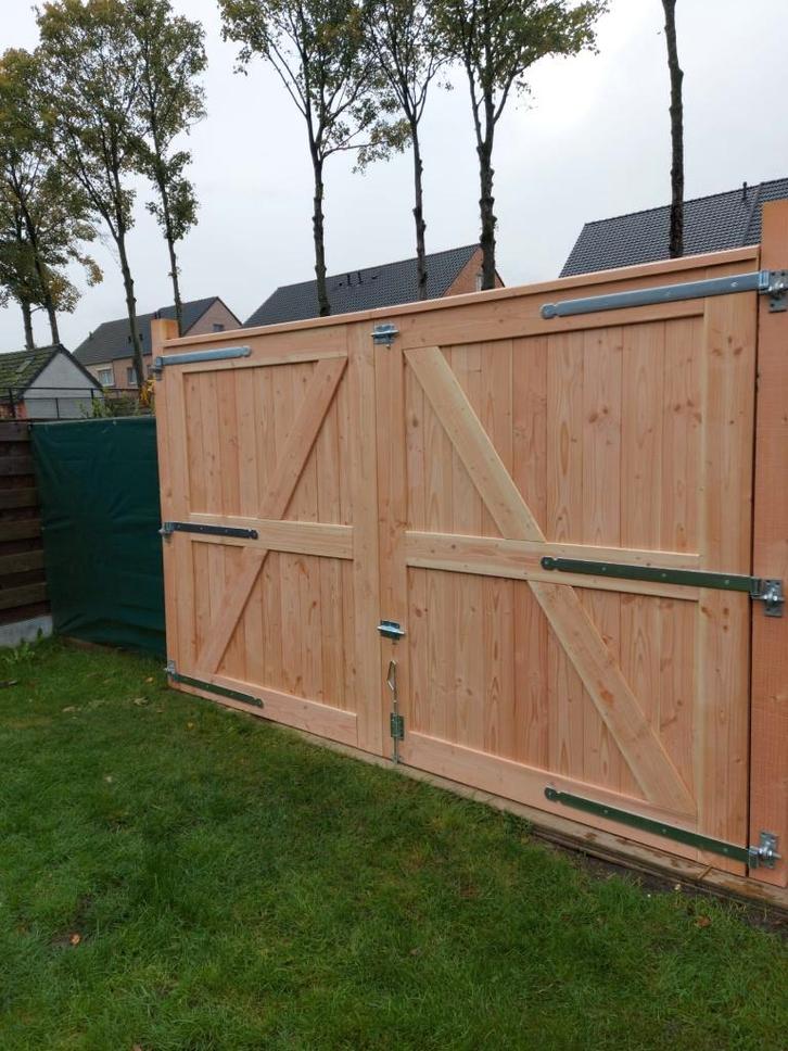 Tuinpoort, Tuin en Terras, Tuinpoorten, Nieuw, Draaipoort, Hout, 150 tot 200 cm, Minder dan 100 cm, Ophalen of Verzenden