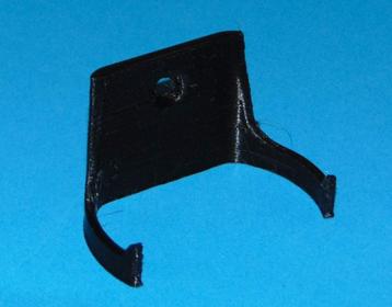 Zwarte wandhanger voor tienerpop - 3D-print beschikbaar voor biedingen