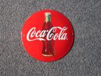 COCA COLA EMAILLE RECLAMEBORD, Verzamelen, Ophalen, Zo goed als nieuw, Reclamebord