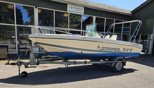Seaswirl 17.3 striper console boot met pega trailer, Watersport en Boten, Vis- en Consoleboten, Gebruikt, 70 pk of meer, 3 tot 6 meter