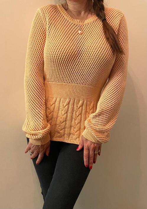 Moschino see through sweater M (38/40), Kleding | Dames, Truien en Vesten, Zo goed als nieuw, Maat 38/40 (M), Overige kleuren
