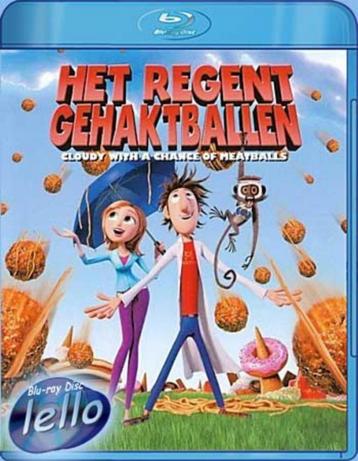 Blu-ray: Het Regent Gehaktballen (2009 Bill Hader), NL nieuw beschikbaar voor biedingen