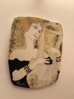 Vrouw kuntwerk aan muur, Antiek en Kunst, Ophalen
